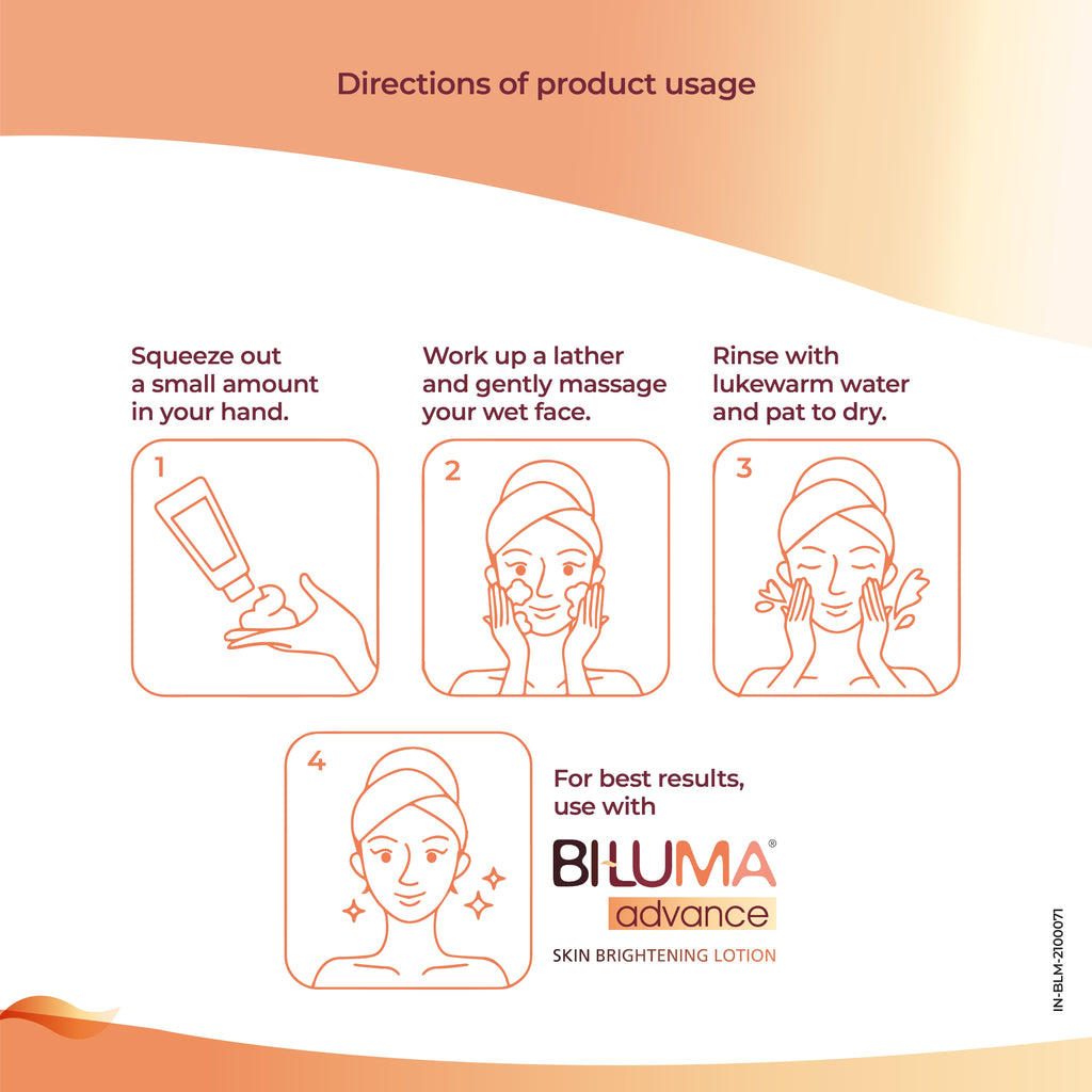 Biluma Advance Skin Brightening Face Wash