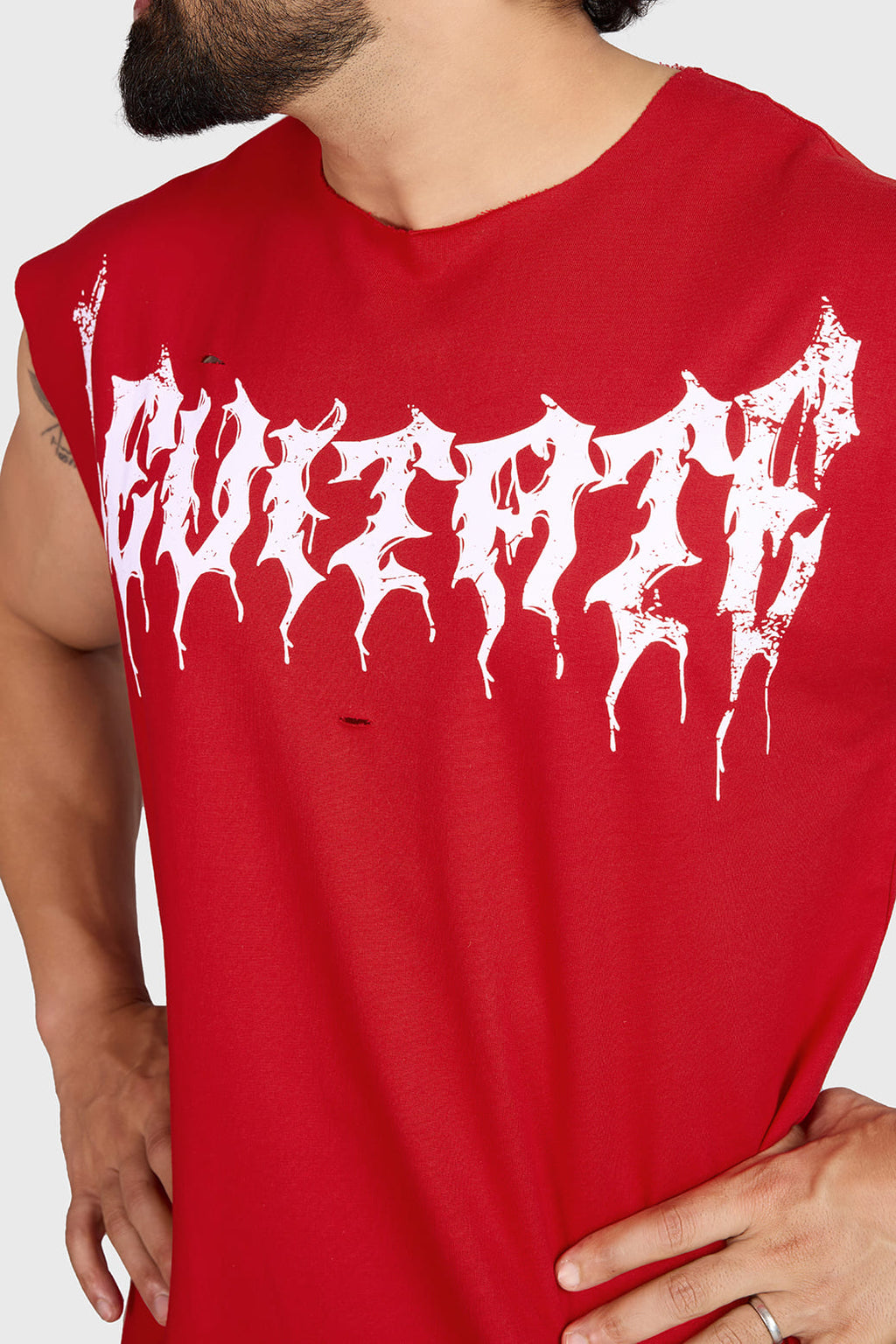 Raw Levitate Capsleeves Tank Red