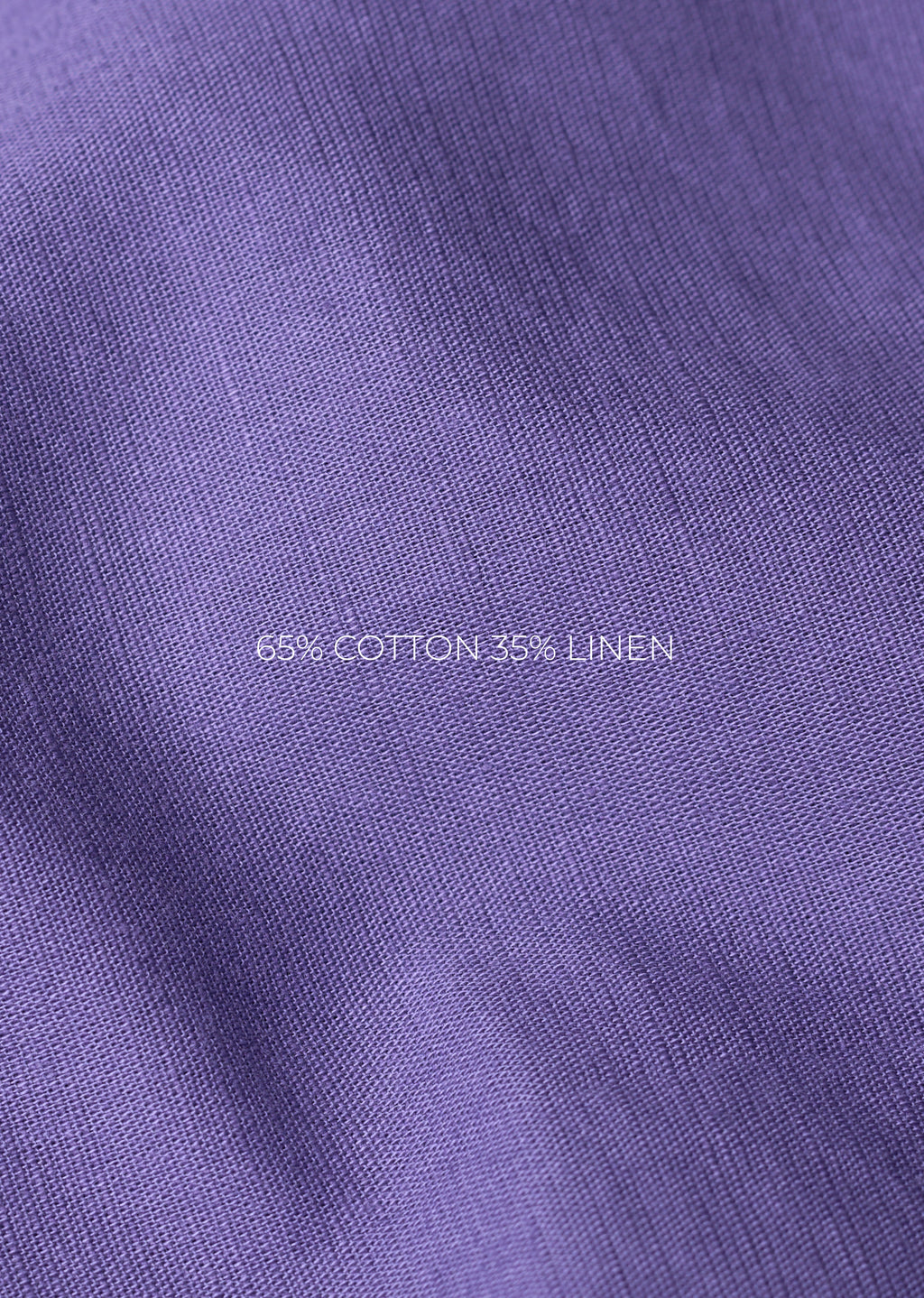 Lavender Floral Placement Embroidered Shirt