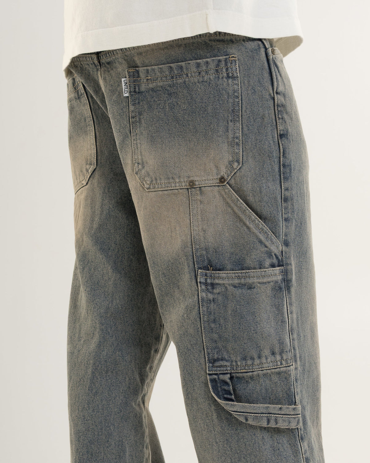 Flared Denim (Tinted Blue)
