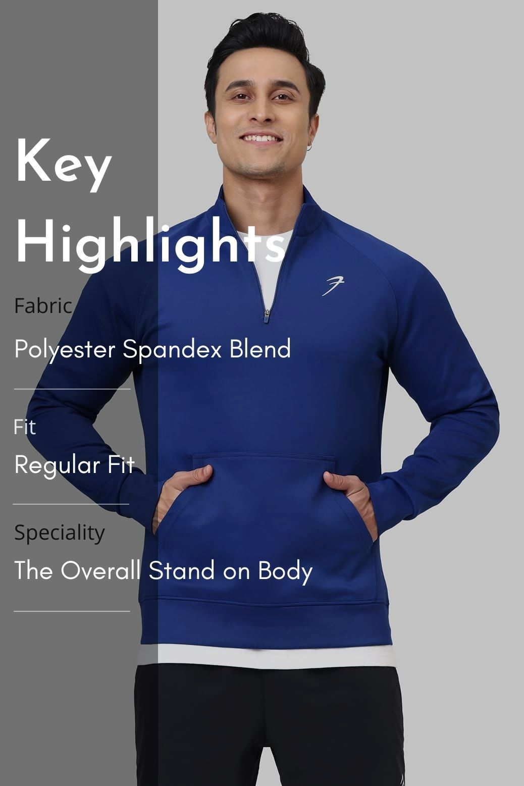 Ontrack Pullover Blue