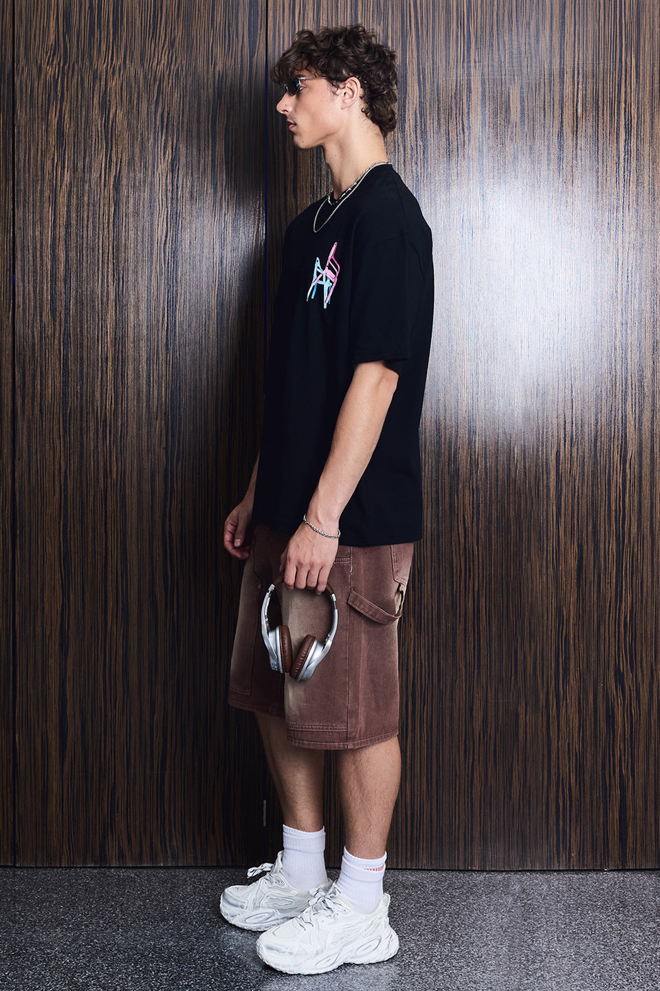 Mixed Placement Oversized T-shirt OSB3