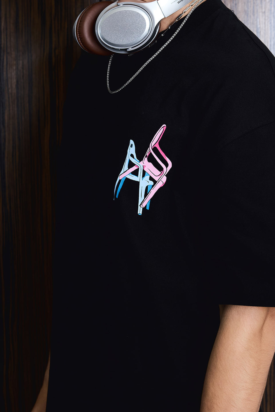 Mixed Placement Oversized T-shirt OSB3