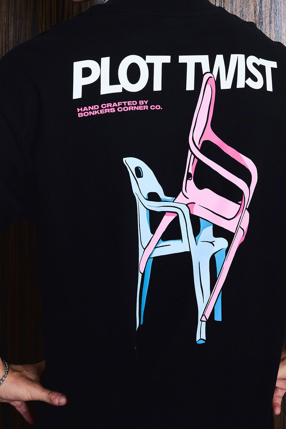 Mixed Placement Oversized T-shirt OSB3
