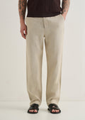 Mocha Beige Linen Pant