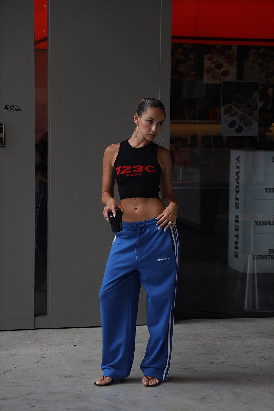 Moddy Blue Trackline Joggers JG67