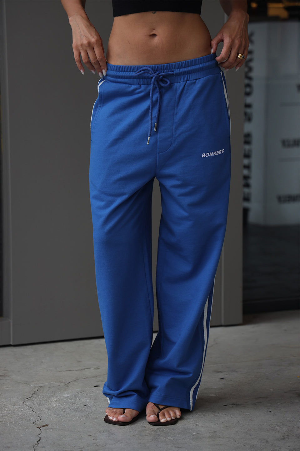 Moddy Blue Trackline Joggers JG67