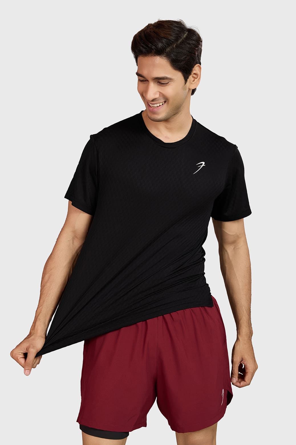 Motion Running T-shirt Black
