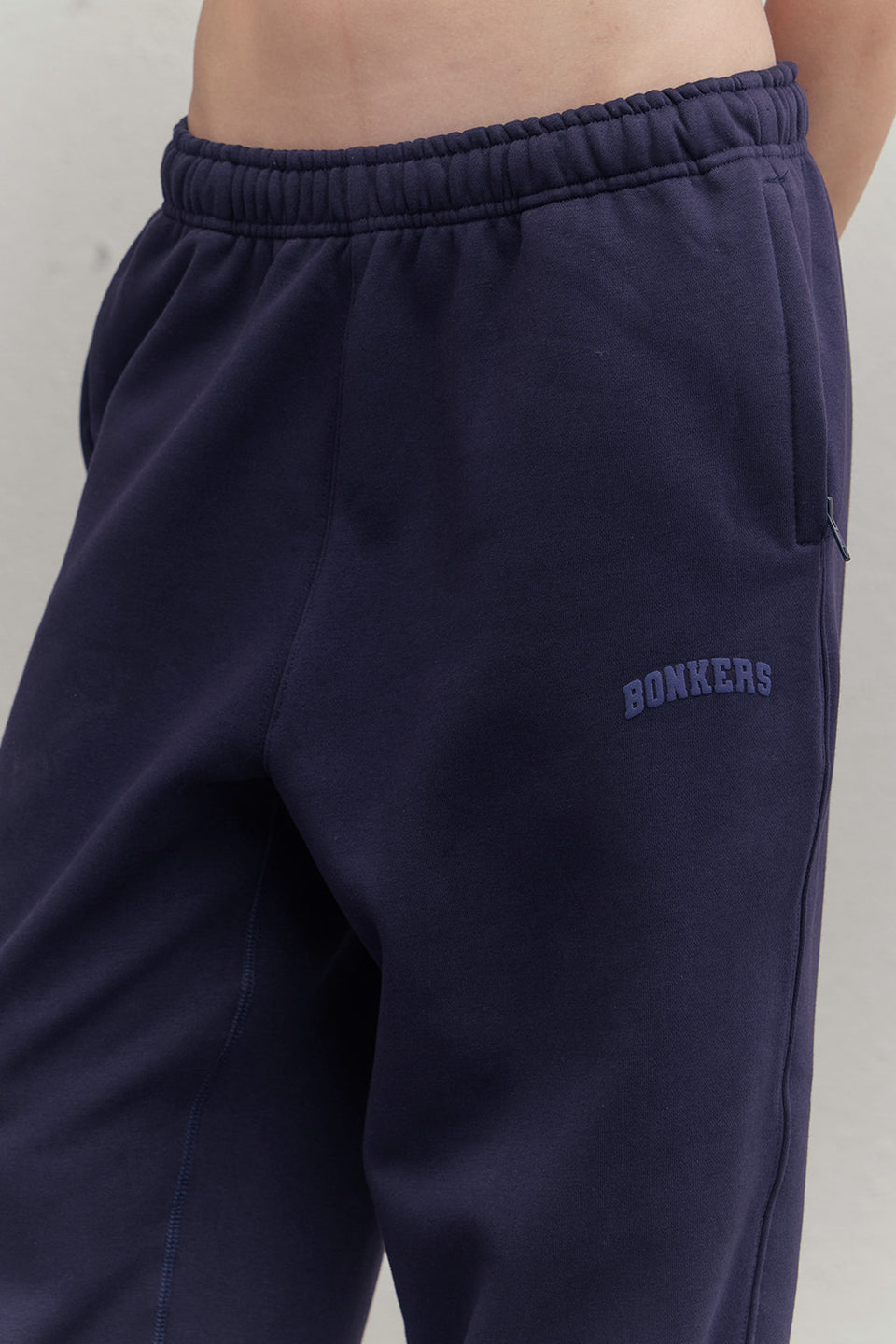 Navy Blue Cuffed Joggers JG67