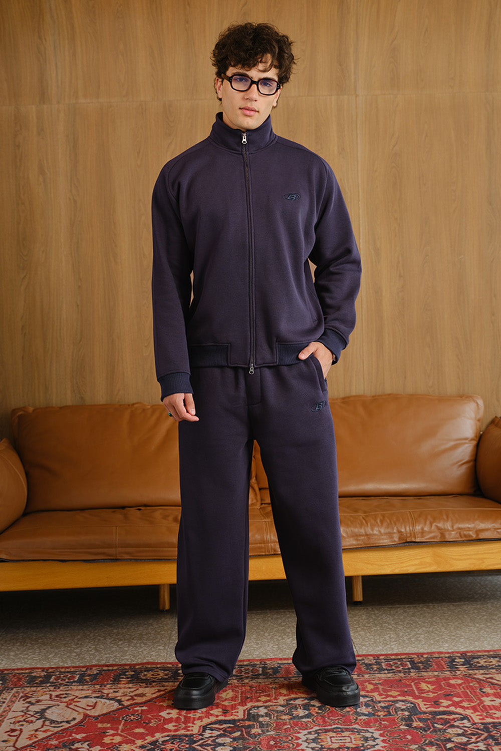 Navy Blue On The Go Joggers