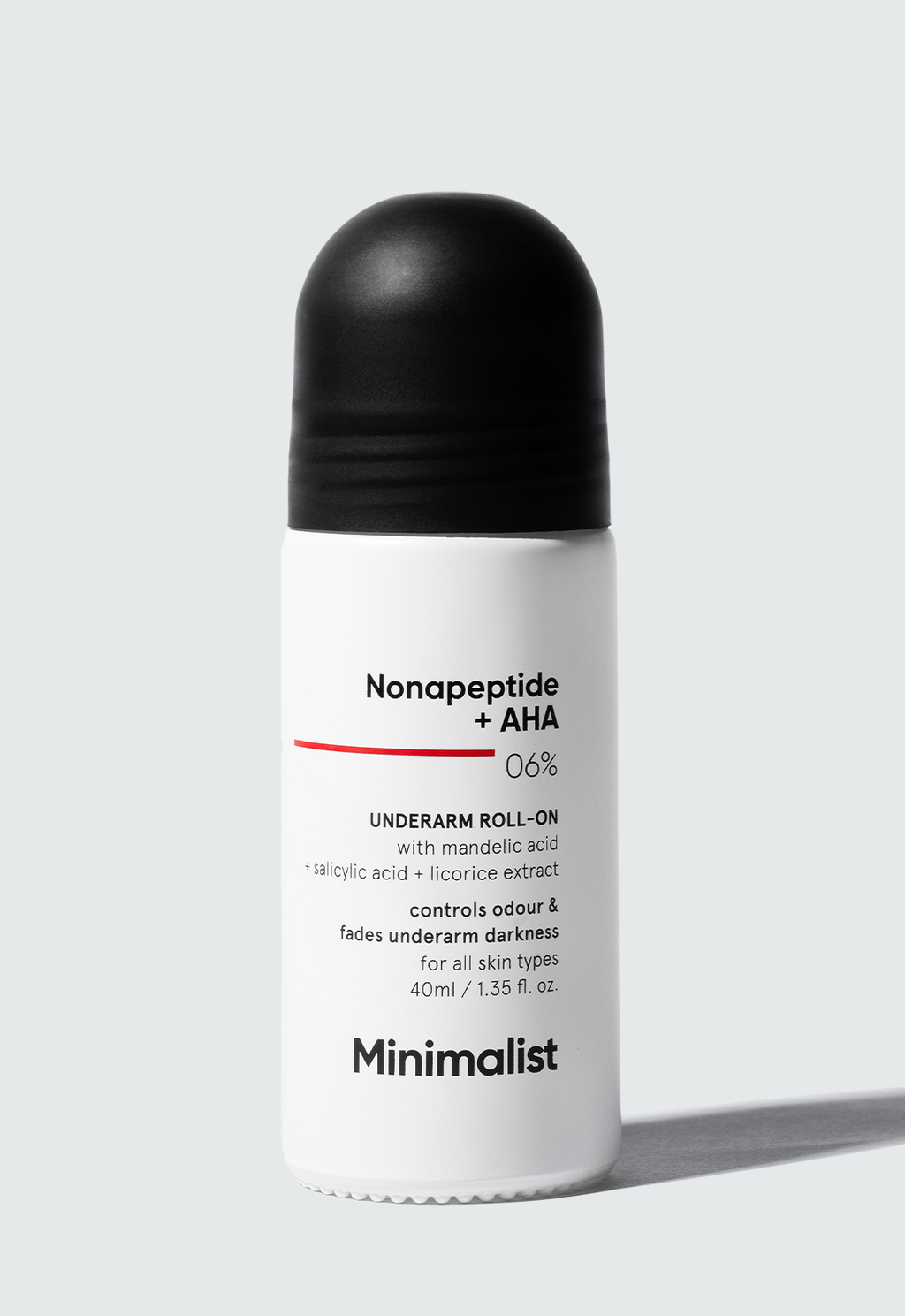 Nonapeptide + AHA 6% Underarm Roll-On