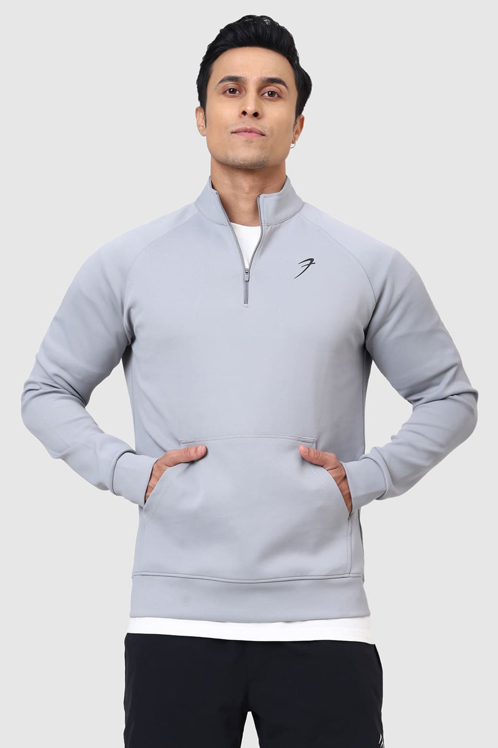 Ontrack Pullover Light Grey