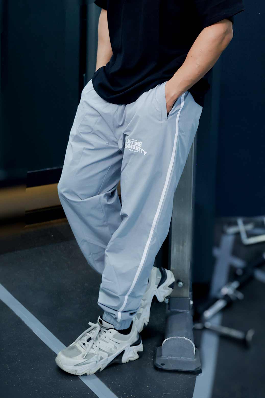 Lifting Community Joggers Light Grey