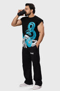 Python Capsleeves Tank Black
