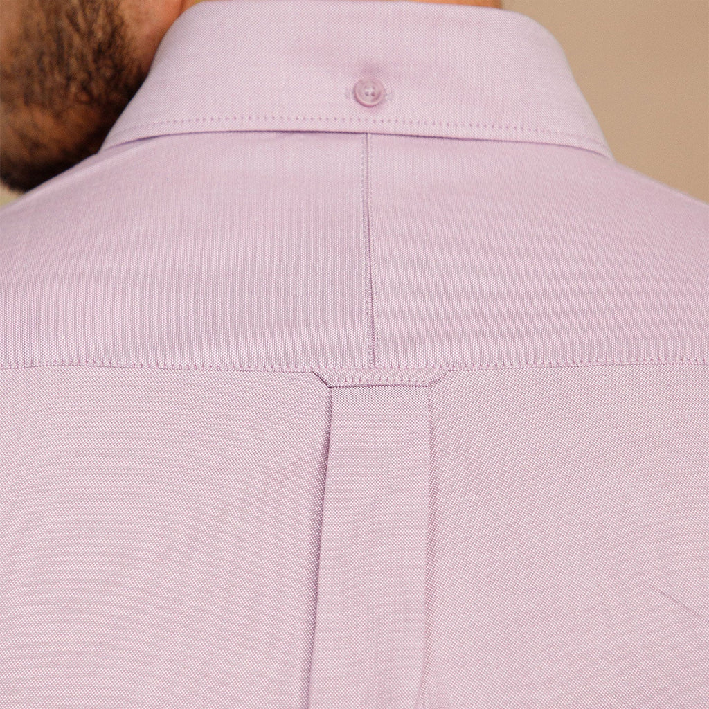 Regal Oxford Chambray Shirt In Lilac