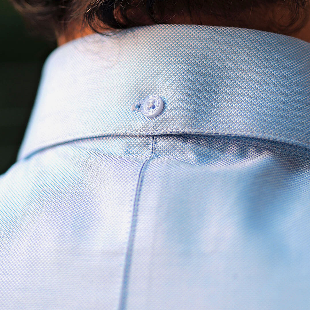Royal Oxford Dobby Shirt in Maya Blue