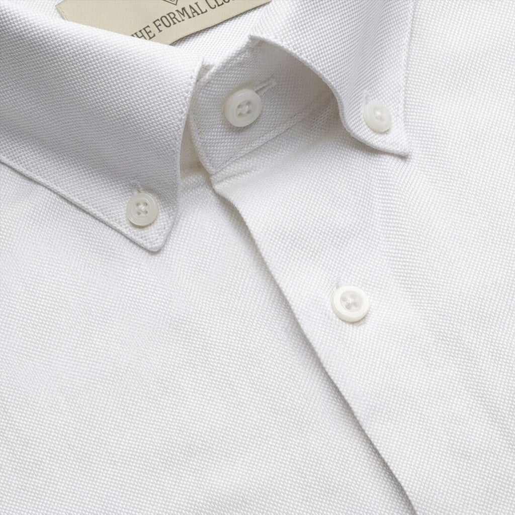 Royal Oxford Dobby Shirt In Snowflake