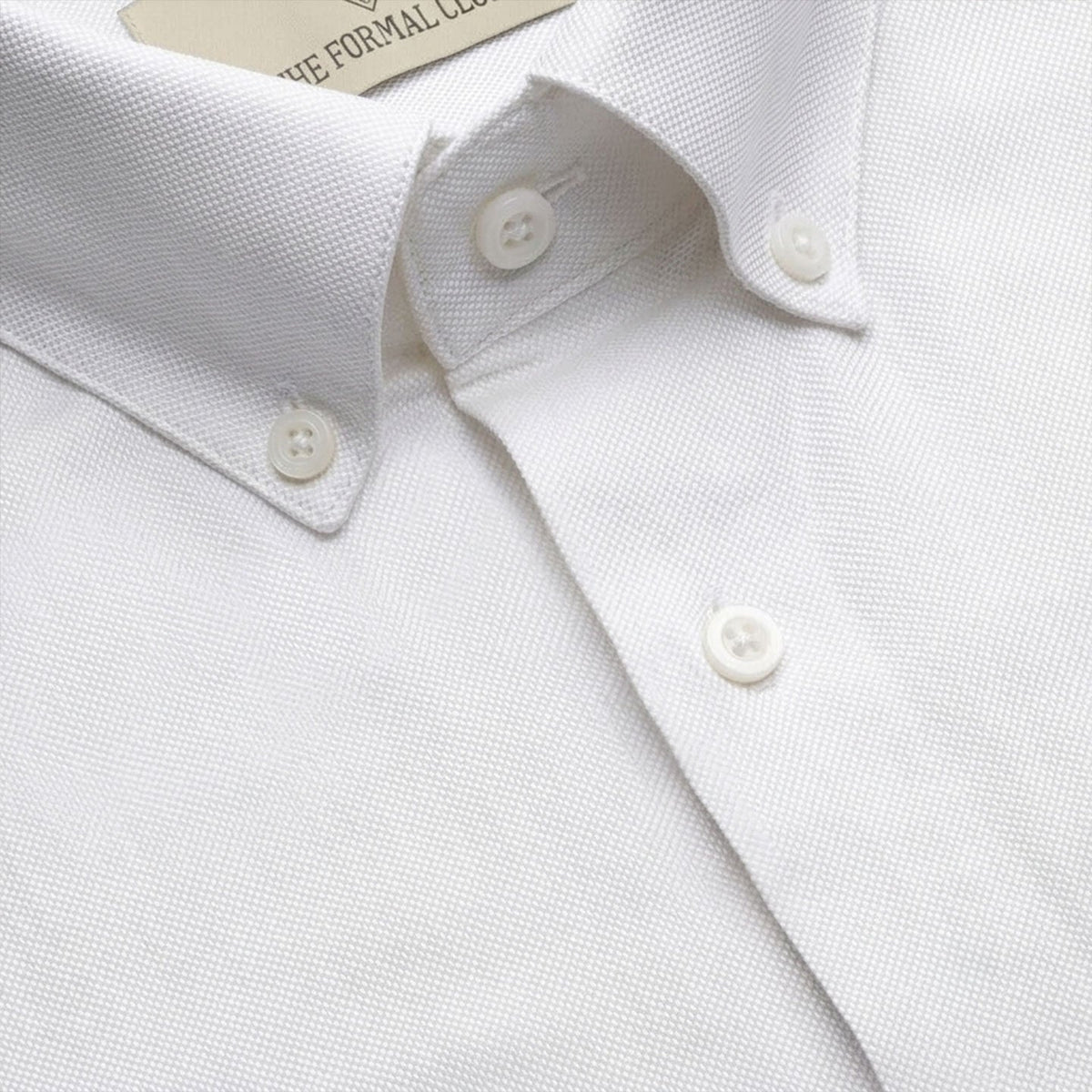 Royal Oxford Dobby Shirt In Snowflake
