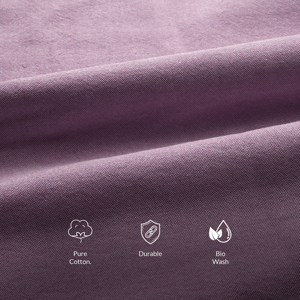 Regal Oxford Chambray Shirt In Lilac