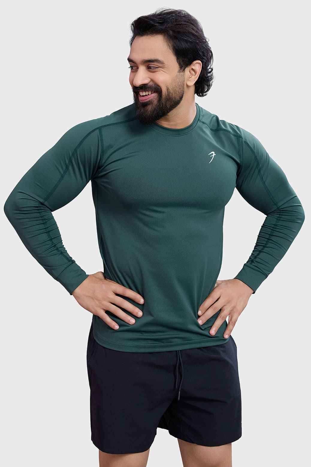Rush Fullsleeves T-shirt Forest Green