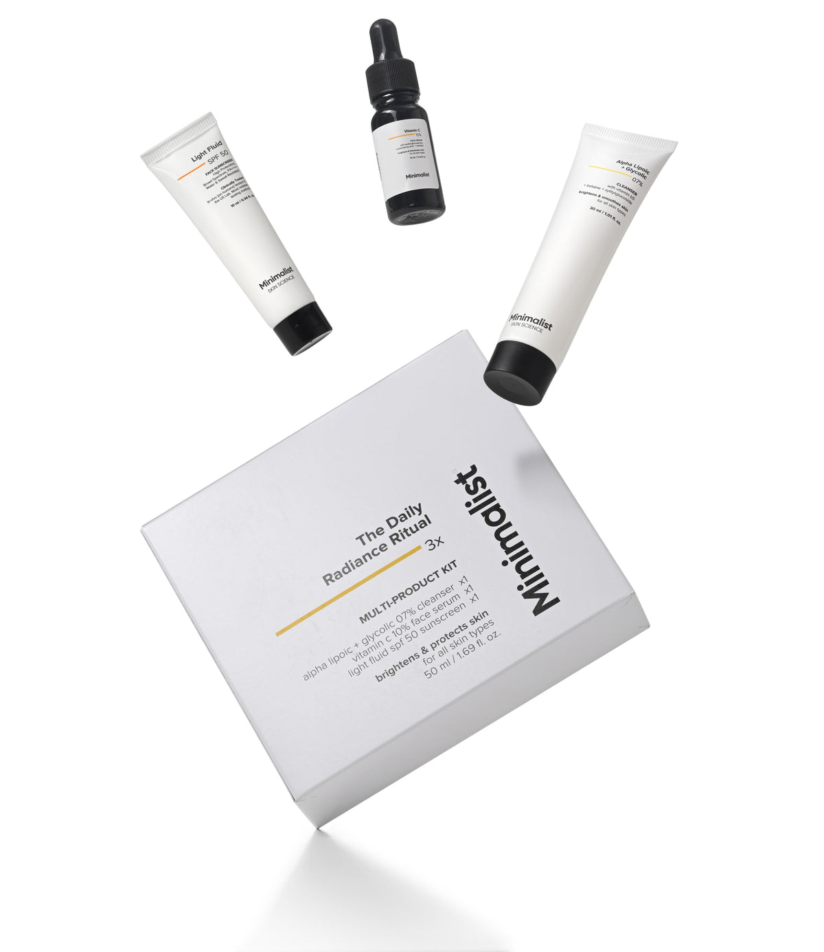 The Daily Radiance Ritual 3x Kit 50ml