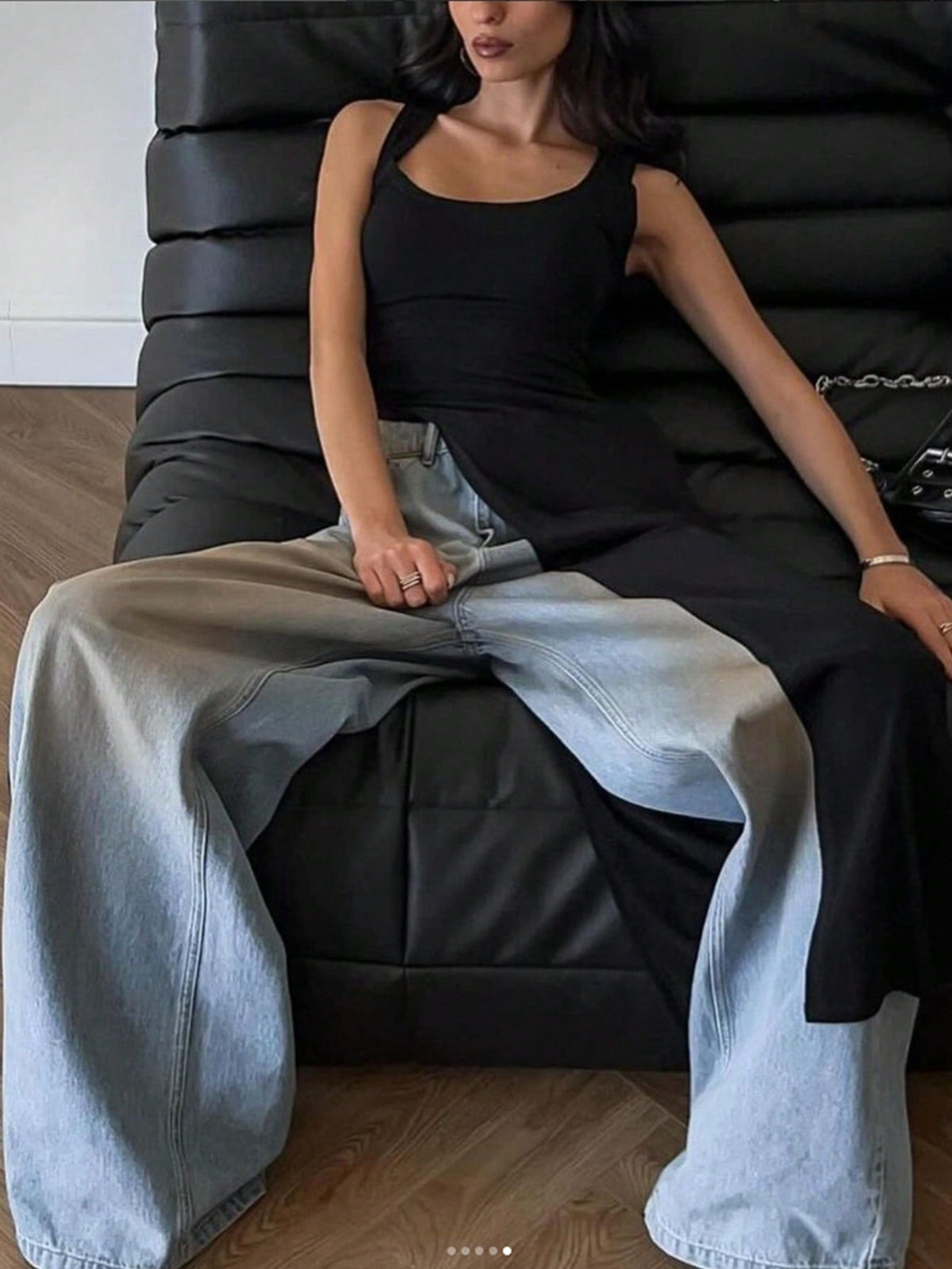 Elegant Edge Slant Long Top