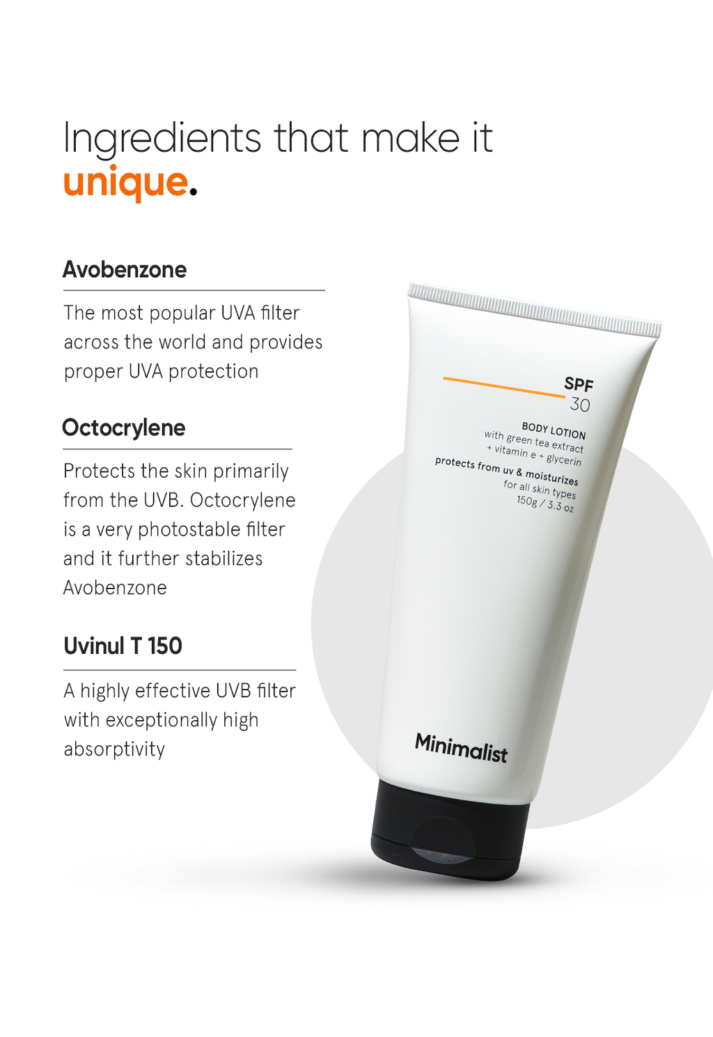 SPF 30 Body Lotion