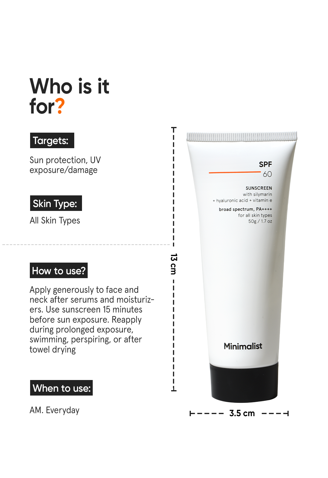 SPF 60 Sunscreen