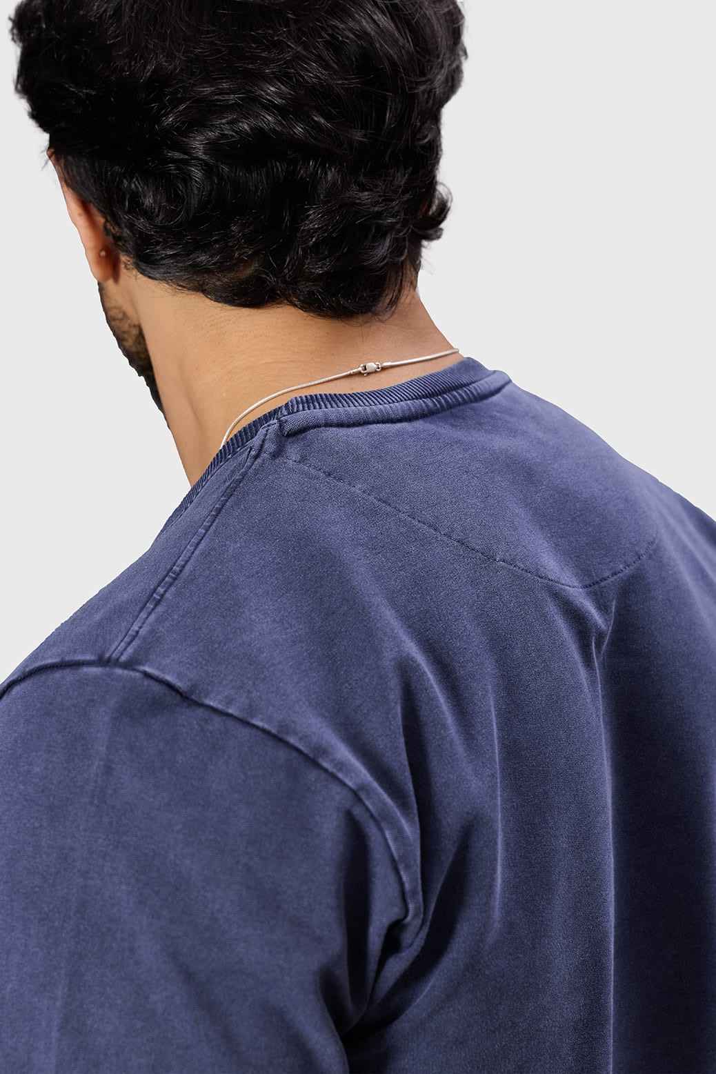 Shadow Washed Sweatshirt Navy