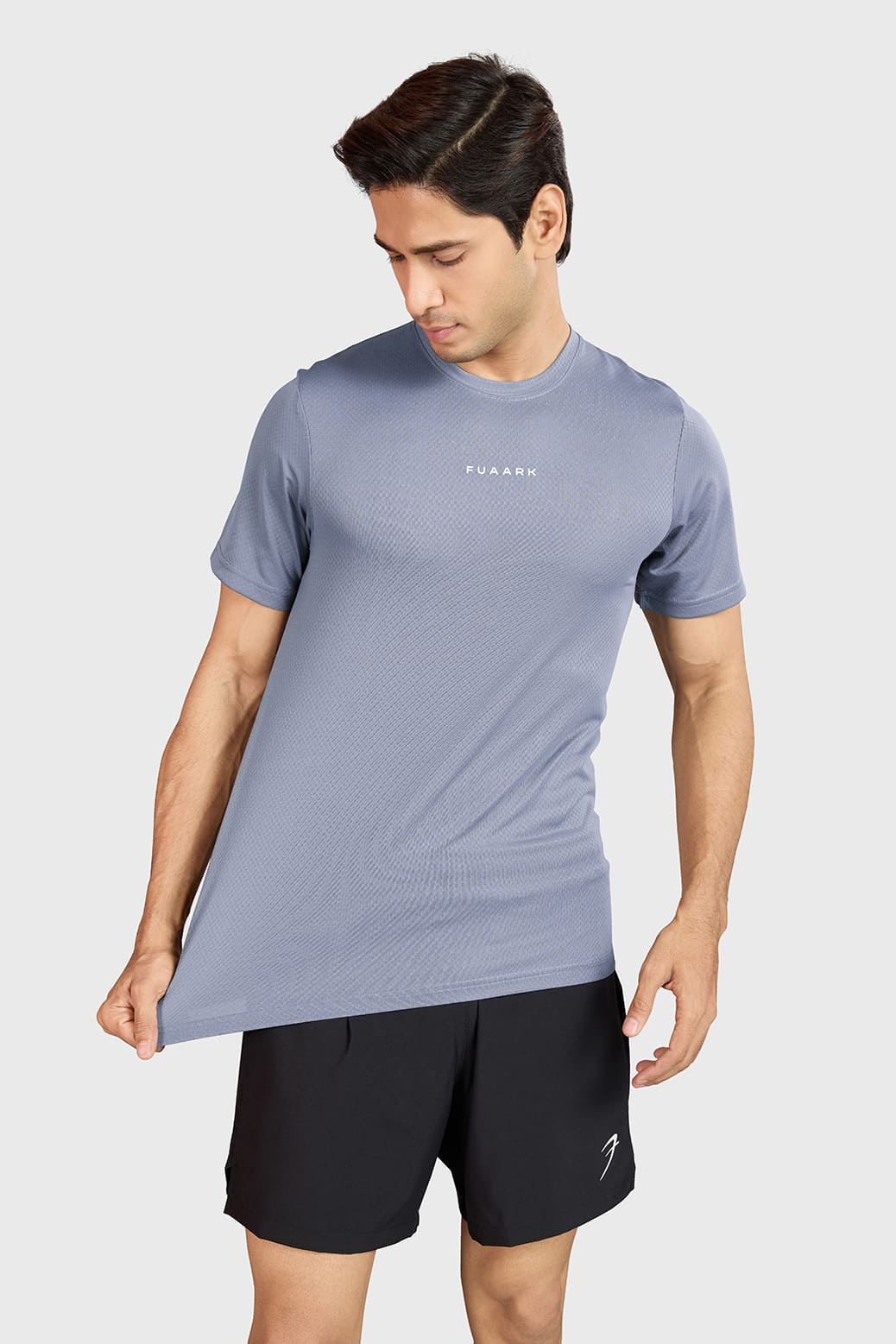 Slate Running T-shirt Grey
