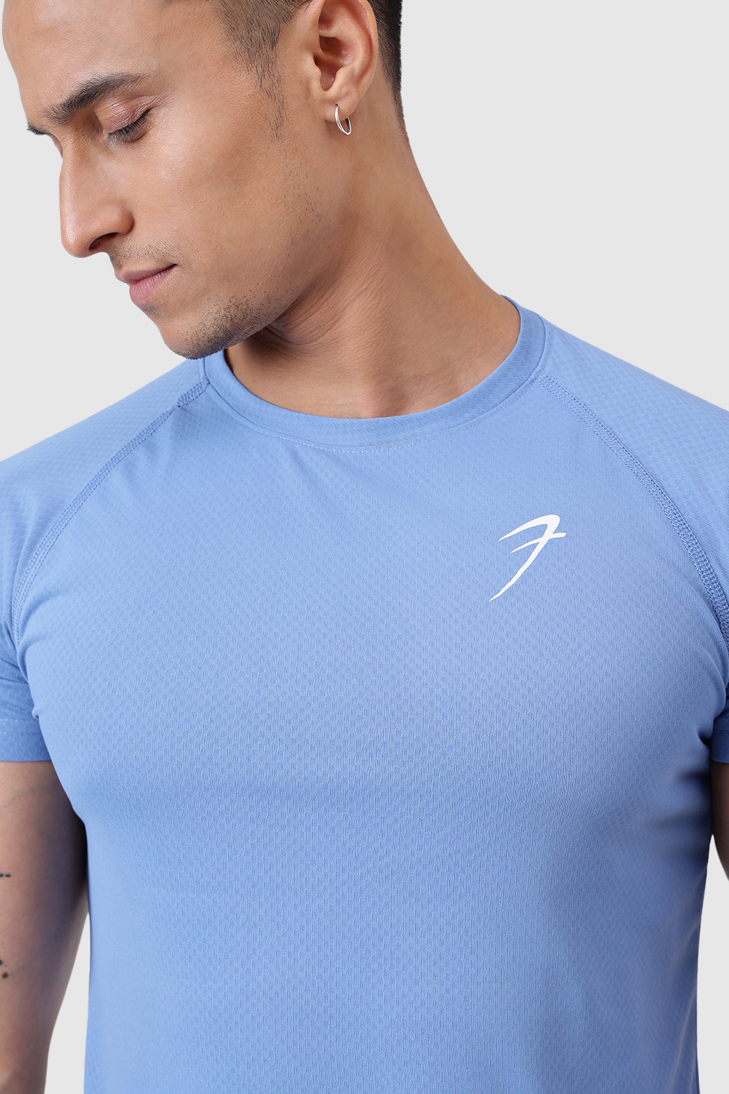 Slate T-shirt Light Blue