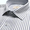 Boardroom Bengal Stripes Shirt In Space Grey