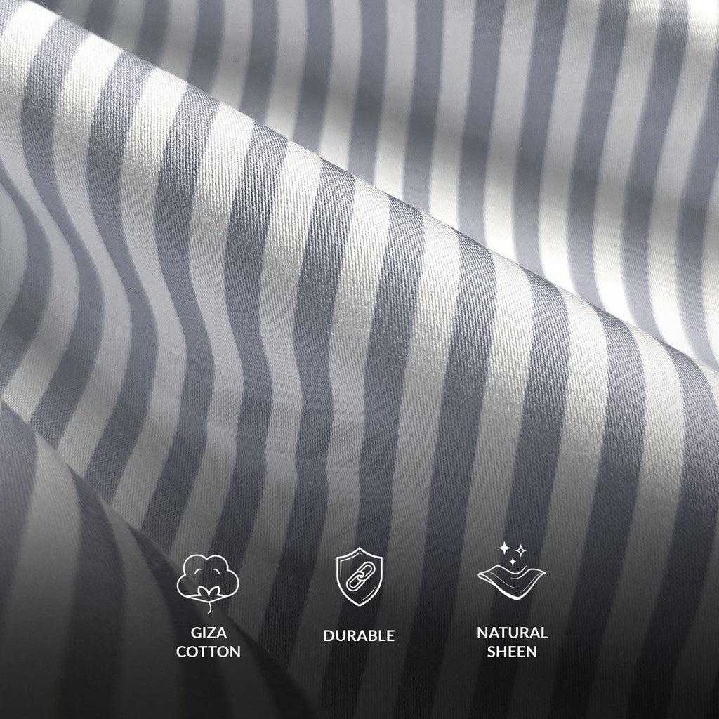 Boardroom Bengal Stripes Shirt In Space Grey