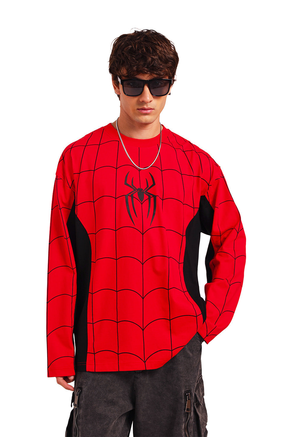 Spider Grid Long Sleeve T-shirt OSB3