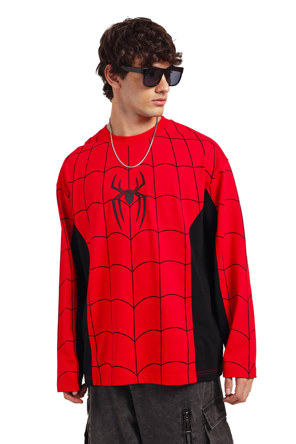 Spider Grid Long Sleeve T-shirt OSB3