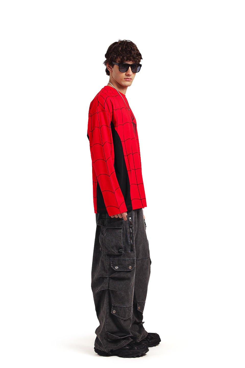 Spider Grid Long Sleeve T-shirt OSB3