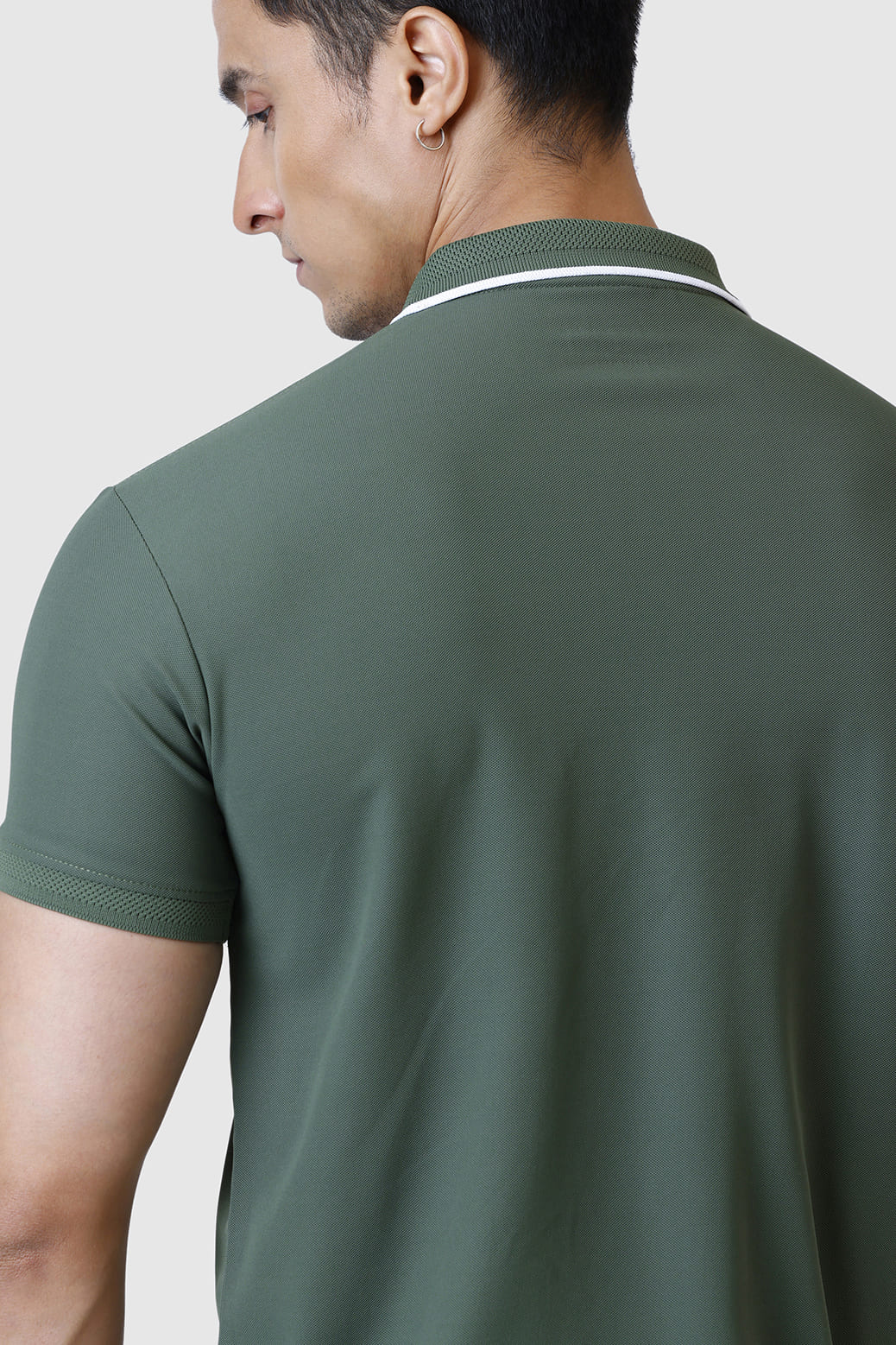 Stride Polo T-shirt Olive