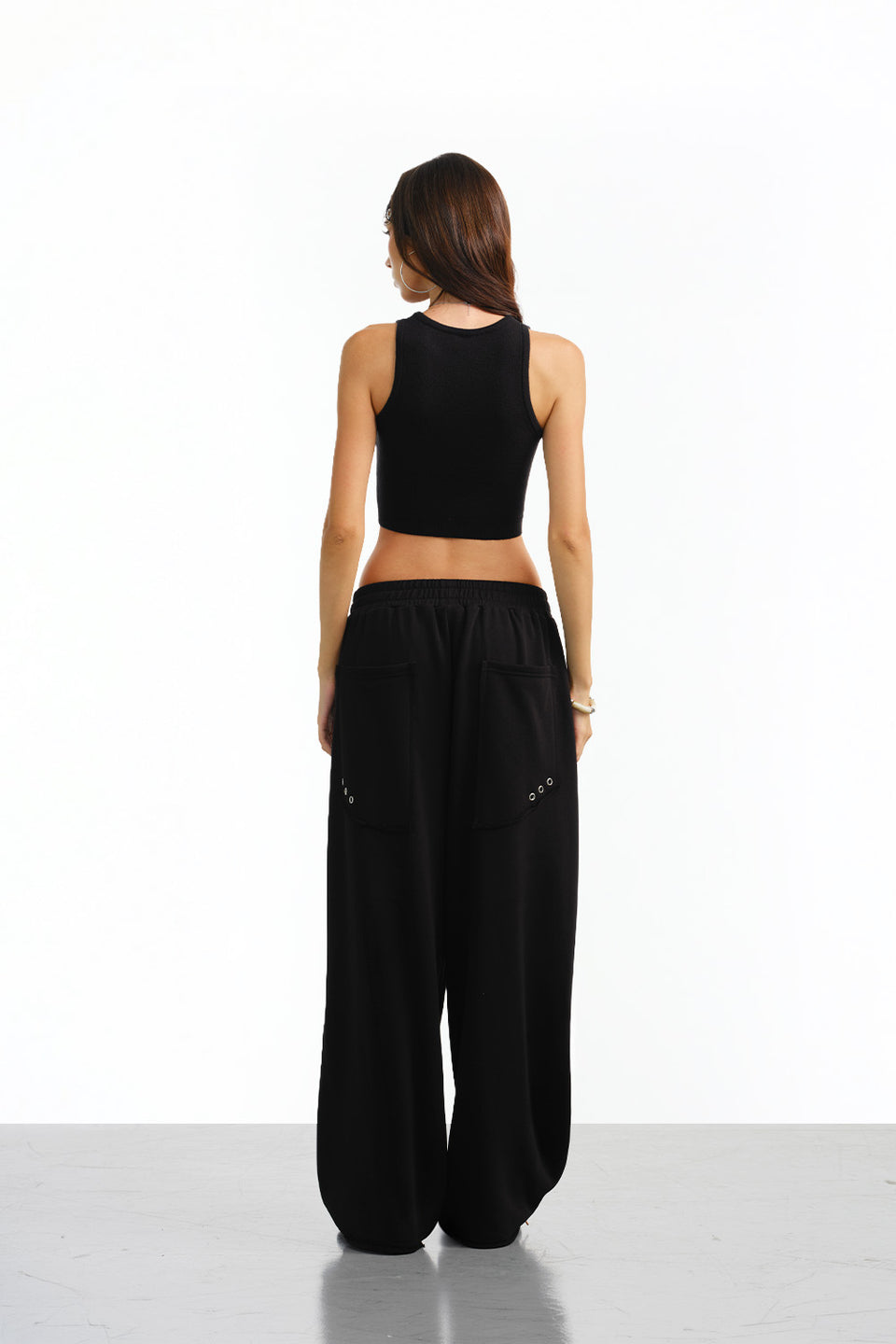 Studplay Black Pants JG67