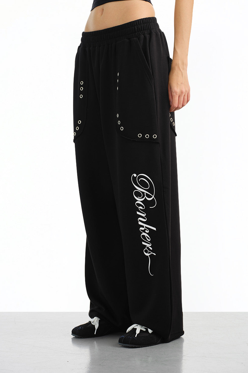 Studplay Black Pants JG67