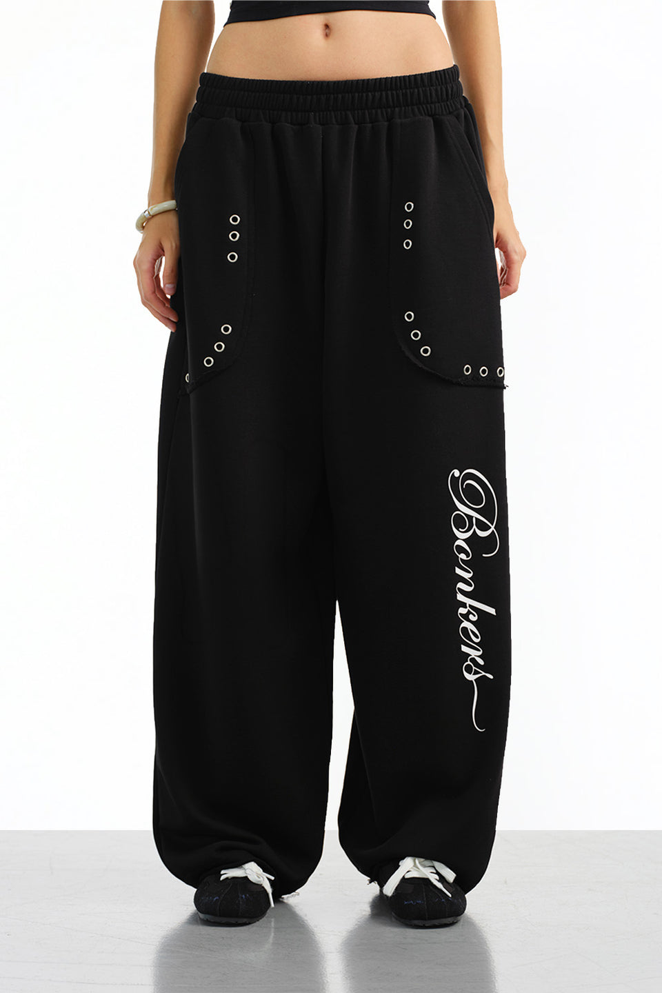Studplay Black Pants JG67
