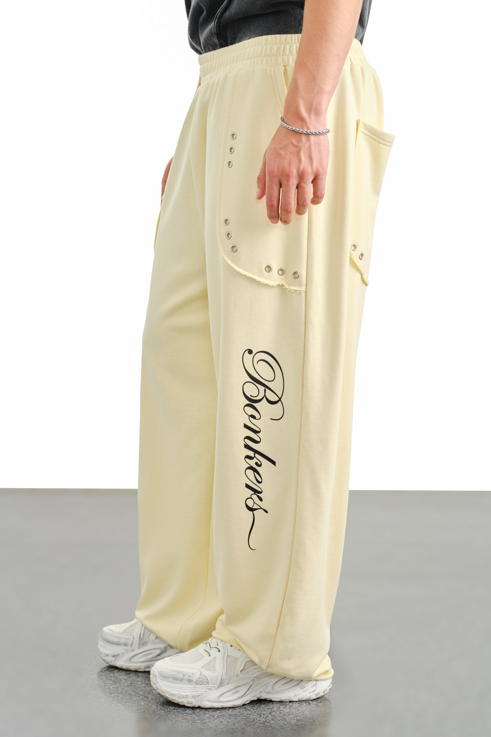 Studplay Off White Pants