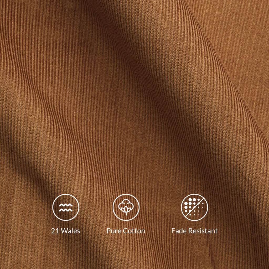 Cruise Corduroy Shirt In Tan