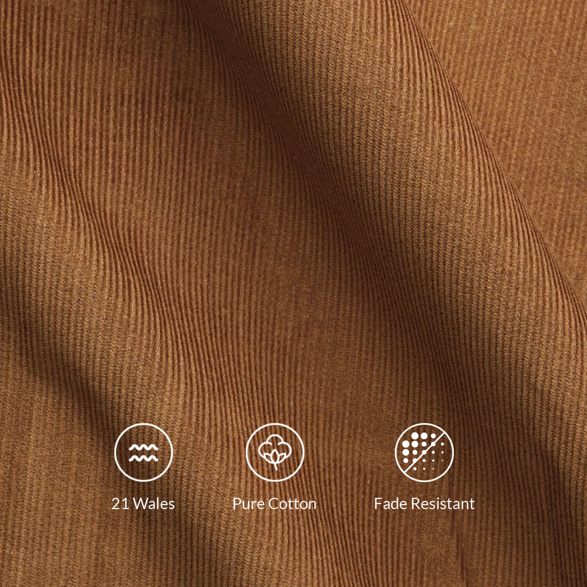 Cruise Corduroy Shirt In Tan