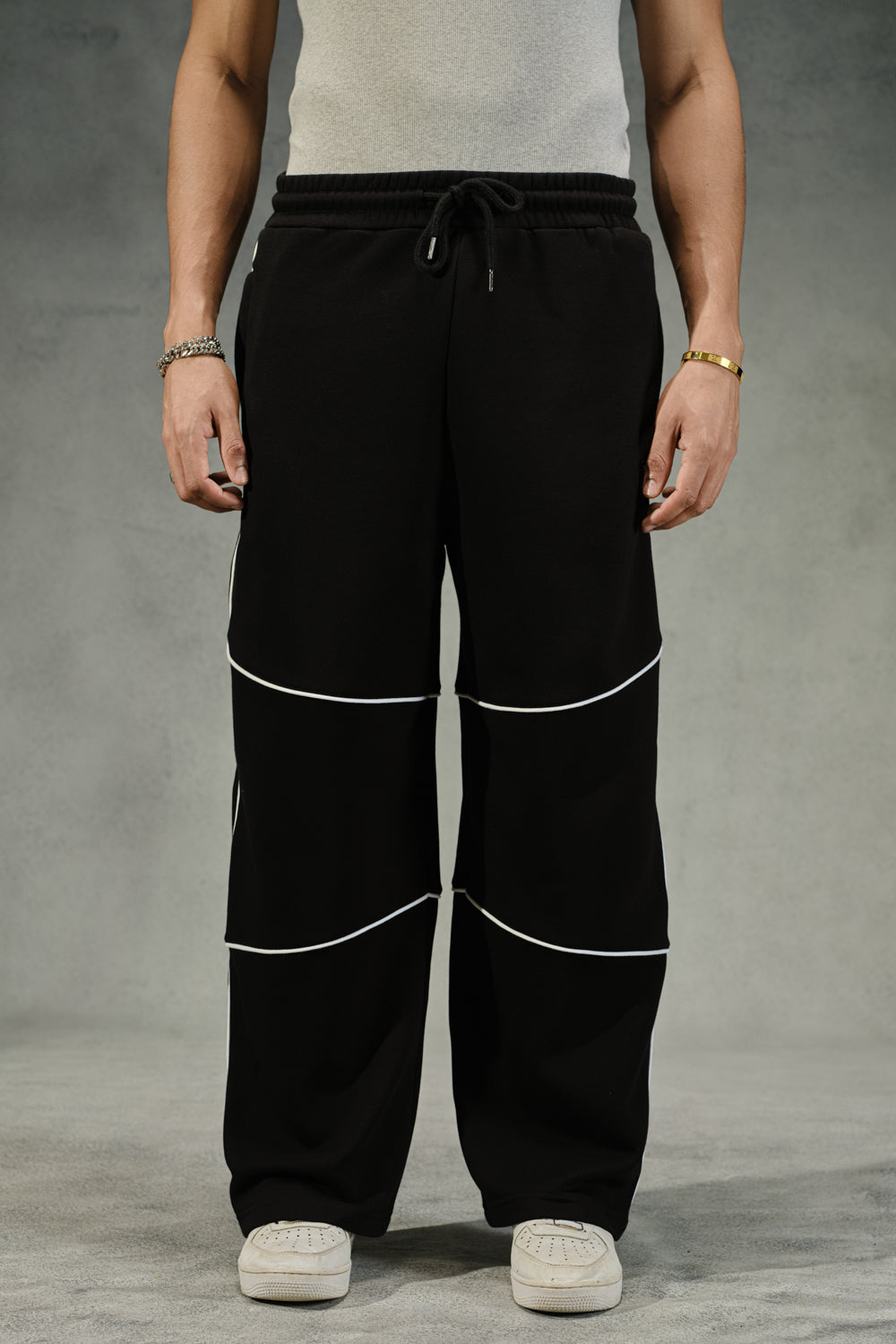 Hustle The Untammed Black Joggers
