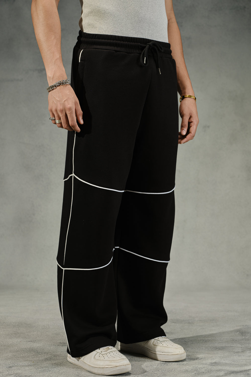 Hustle The Untammed Black Joggers