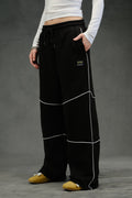 Hustle The Untammed Black Joggers JG67