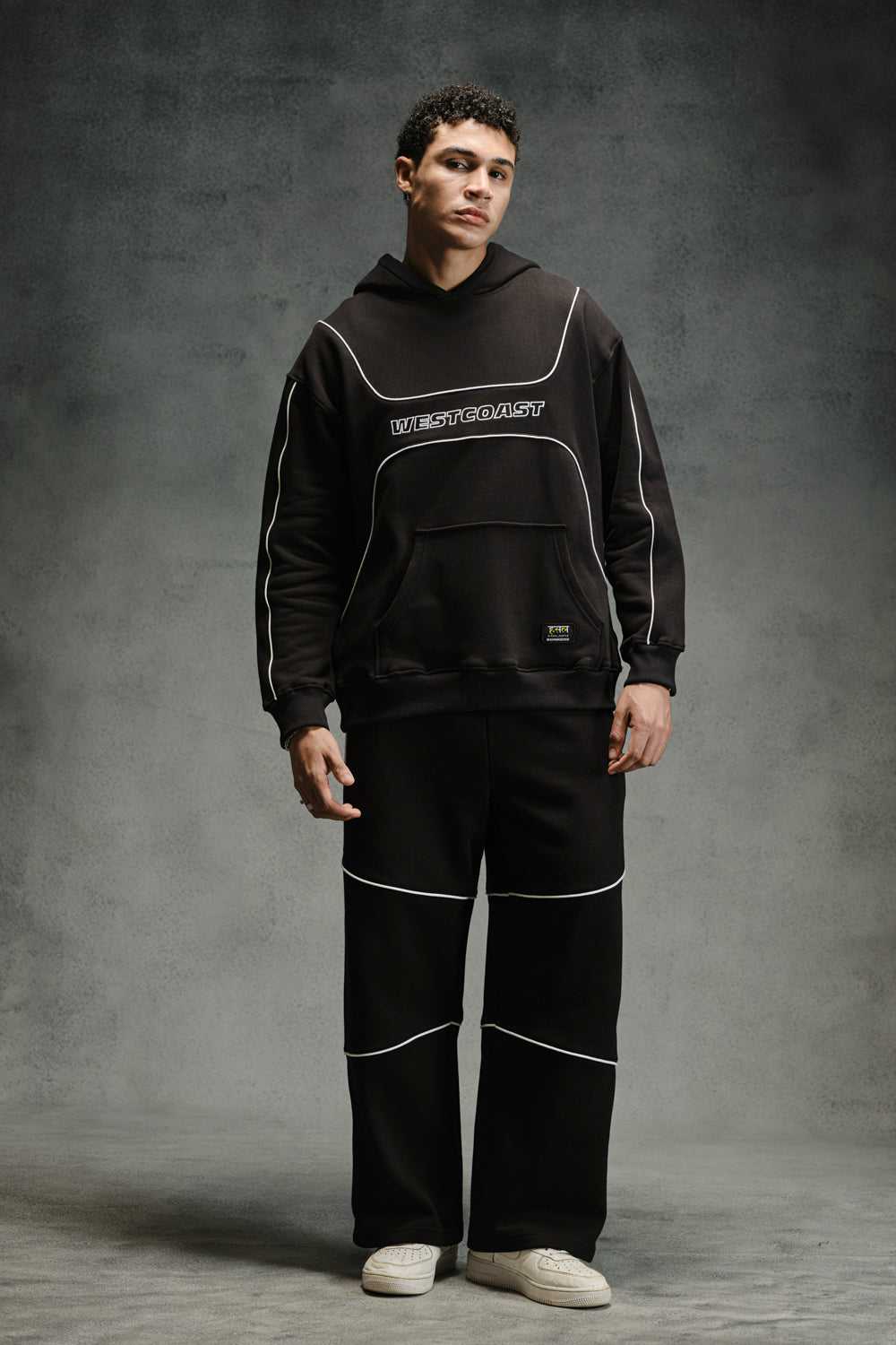 Hustle The Untammed Black Joggers