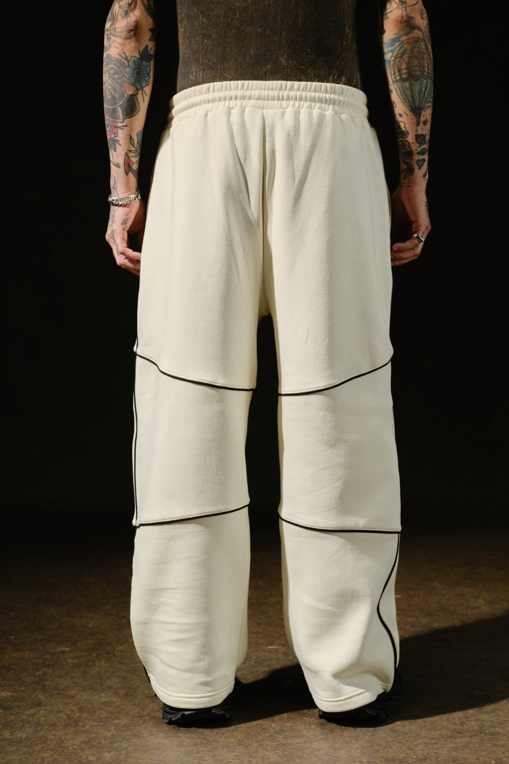 Hustle The Untammed White Joggers