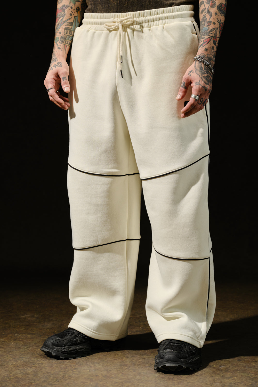 Hustle The Untammed White Joggers