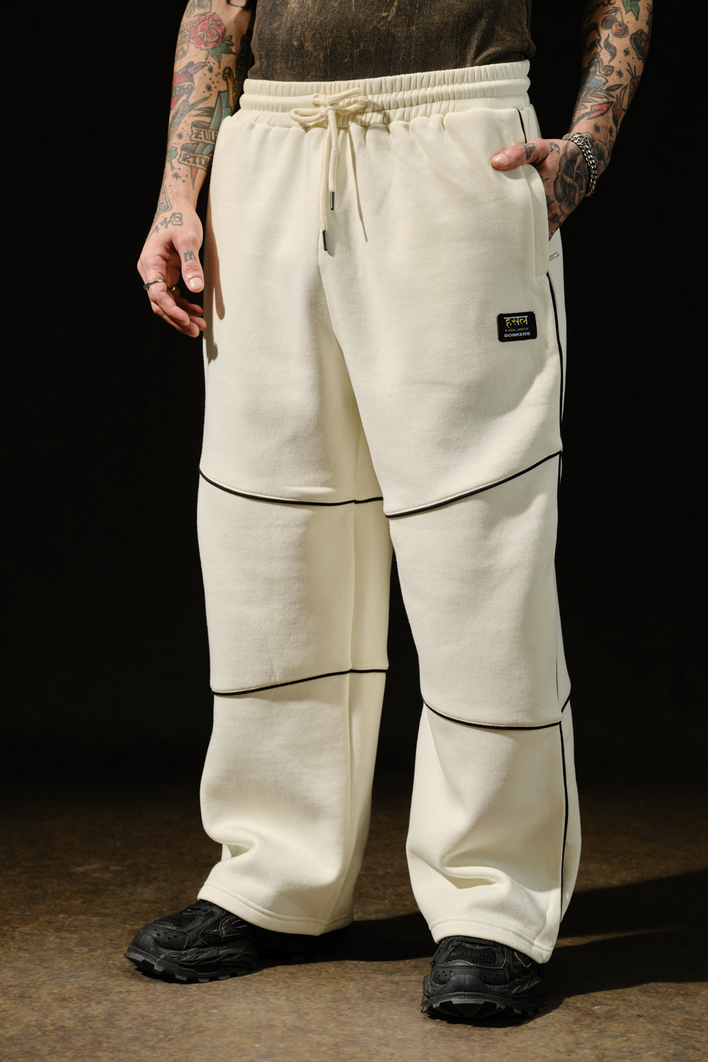 Hustle The Untammed White Joggers